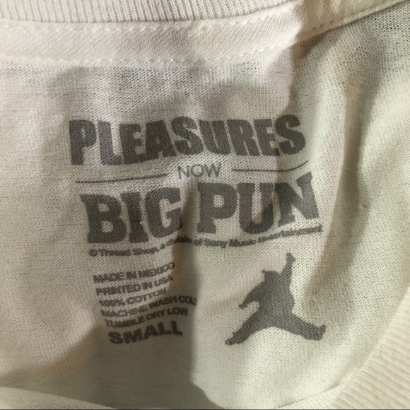 Pleasures Now Big Pun Punisher Beware L/S T shirt - Picture 3 of 3